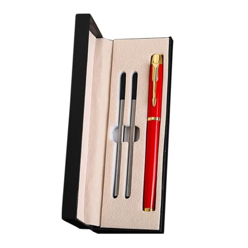 MINAOLULUS 1Satz Büro Roller Pen Metall Stift für Meetings Unterschriften Geschenkset Schwarz für Geschäftsveranstaltungen und Kreative Anwendungen Ergonomischem MINAOLULUS 1Satz Büro Roller Pen Metall Stift für Meetings Unterschriften Geschenkset Schwarz für Geschäftsveranstaltungen und Kreative Anwendungen Ergonomischem von MINAOLULUS