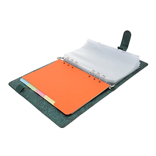 MINAOLULUS 1Satz Geldsparender Binder mit Umschlägen und Organizer für Rechnungen Bargeld Id und Kreditkarten Leicht Tragbar für Zuhause Büro und Reisen von MINAOLULUS