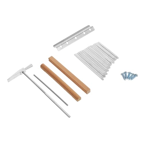 MINAOLULUS 1Satz Kalimba Zubehör Schlüssel Daumenklavier Reparaturwerkzeug mit Stimmhammer für Musikliebhaber und Anfänger Platzsparend und Leicht MINAOLULUS 1Satz Kalimba Zubehör Schlüssel Daumenklavier Reparaturwerkzeug mit Stimmhammer für Musikliebhaber und Anfänger Platzsparend und Leicht von MINAOLULUS