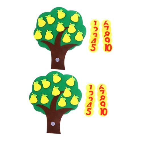 MINAOLULUS 2 Sets Digitales Kognitives Zählspielzeug Filz Lernspielzeug Filzspielzeug Früherziehungsspielzeug Kindergarten Mathematikzentren Vorschulmathematik Obstspiele MINAOLULUS 2 Sets Digitales Kognitives Zählspielzeug Filz Lernspielzeug Filzspielzeug Früherziehungsspielzeug Kindergarten Mathematikzentren Vorschulmathematik Obstspiele von MINAOLULUS