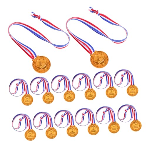 MINAOLULUS 20 Stück Kunststoff-spielbandmedaillen, Wettbewerbsauszeichnungen, Partygeschenke Für Kinder, Sportveranstaltungen, Kostümwettbewerbe, Geburtstagsfeiern MINAOLULUS 20 Stück Kunststoff-spielbandmedaillen, Wettbewerbsauszeichnungen, Partygeschenke Für Kinder, Sportveranstaltungen, Kostümwettbewerbe, Geburtstagsfeiern von MINAOLULUS