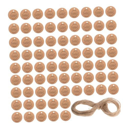 MINAOLULUS 300 Stück Kraft Geschenkanhänger hängende Tags Umschlagetiketten danke tag Papieranhänger für Hochzeitskarten Kleinunternehmensbedarf Kreis-Tag Hanfseil Light Brown MINAOLULUS 300 Stück Kraft Geschenkanhänger hängende Tags Umschlagetiketten danke tag Papieranhänger für Hochzeitskarten Kleinunternehmensbedarf Kreis-Tag Hanfseil Light Brown von MINAOLULUS