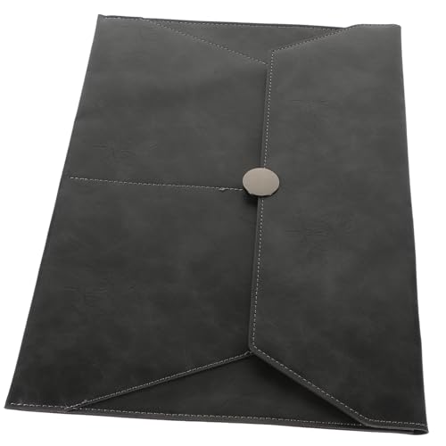 MINAOLULUS Aktentasche aus Kunstleder Wiederverwendbare Dokumenten Organizer mit Aktenaufbewahrungstasche Elegantem Design für Büro Schule und Reisen Perfektes MINAOLULUS Aktentasche aus Kunstleder Wiederverwendbare Dokumenten Organizer mit Aktenaufbewahrungstasche Elegantem Design für Büro Schule und Reisen Perfektes von MINAOLULUS