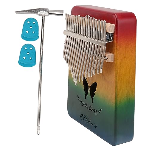 MINAOLULUS Daumenklavier Kalimba Schlüssel Tragbares für Anfänger und Profis Musikinstrument für Erwachsene Schule Camping MINAOLULUS Daumenklavier Kalimba Schlüssel Tragbares für Anfänger und Profis Musikinstrument für Erwachsene Schule Camping von MINAOLULUS