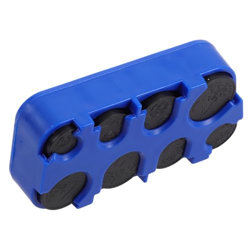 MINAOLULUS Kasten Aufbewahrungsbox für Münzen Geldmünzen-Etui Geldmünzen Aufbewahrung Geldmünzen-Organizer Geldmünzen Schutzbox Autowechsel-Organisator Viertel Halter Münzhalter pp Blue von MINAOLULUS