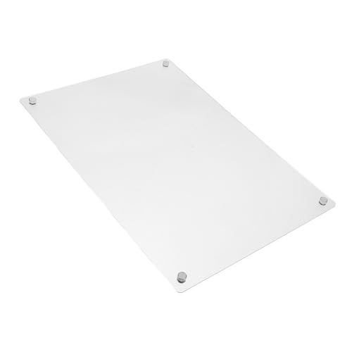 MINAOLULUS Klare Trocken Abwischbare Tafel Whiteboard Kühlschrank Memotafeln Acryl Memotafel Belohnungstafeln Hausarbeits Aufzeichnungstafel Routinetafel Magnet Transparent von MINAOLULUS