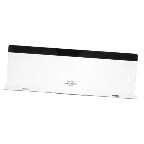 MINAOLULUS Monitor Memoboard für Computer Praktischer Organizer für Schreibtisch für Büroanwendungen mit Kanten und Platzsparendem Design Einfach zu Installieren von MINAOLULUS
