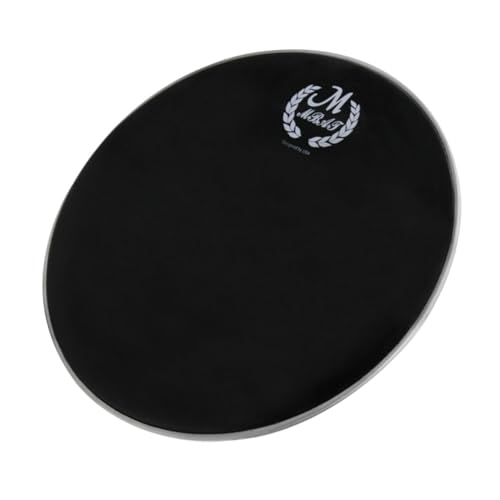 MINAOLULUS Schlagzeug Elektronisches Trommelkissen Snare-übungspad Snaredrum-übungspad Snare-drum-pad Drumpad Üben Black Polyesterfolie von MINAOLULUS