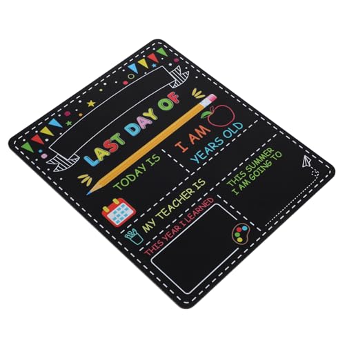 MINAOLULUS Tafel Für Schüler Kreidetafel Schild Für Den Ersten Schultag Doppelseitige Tafel Schild Für Den Ersten Schultag Zurück Zur Schule Kreidetafel Schild Für Den Ersten Tag von MINAOLULUS