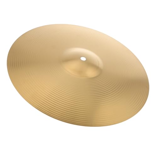 MINAOLULUS Trommelbecken Splash-becken Schlagzeug-becken-begleiter Stille Becken Musikinstrumente Drum-crash-becken Trommel Becken Ersatz Trommelhardware Legierung Golden MINAOLULUS Trommelbecken Splash-becken Schlagzeug-becken-begleiter Stille Becken Musikinstrumente Drum-crash-becken Trommel Becken Ersatz Trommelhardware Legierung Golden von MINAOLULUS