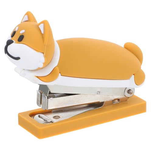 MINAOLULUS Welpenhefter Hefter süß Hefter für Schreibtisch Heavy Duty Mini-Heftgerät für kleiner Hefter Mini Hefter für den Schreibtisch PVC-Weichkleber Light Brown MINAOLULUS Welpenhefter Hefter süß Hefter für Schreibtisch Heavy Duty Mini-Heftgerät für kleiner Hefter Mini Hefter für den Schreibtisch PVC-Weichkleber Light Brown von MINAOLULUS