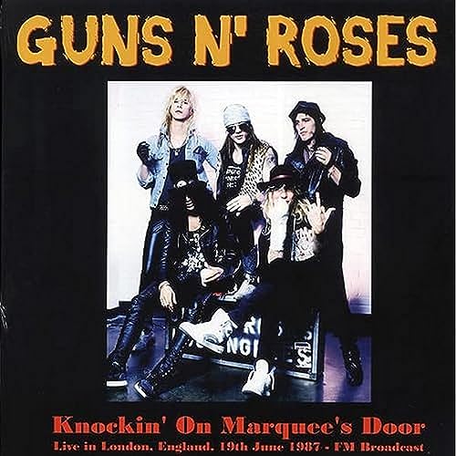 Guns N' Roses LP - Knockin' On Marquee's Door: Live In London, England, 19th June 1987 FM Broadcast (ltd. 500 copies made) von MIND CONTROL