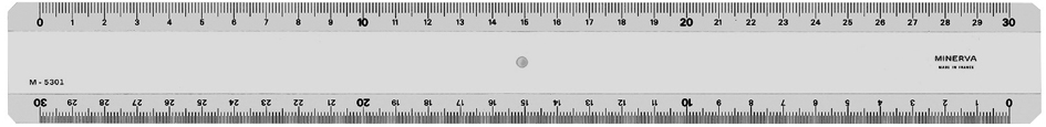 MINERVA Lineal, Länge: 200 mm von MINERVA