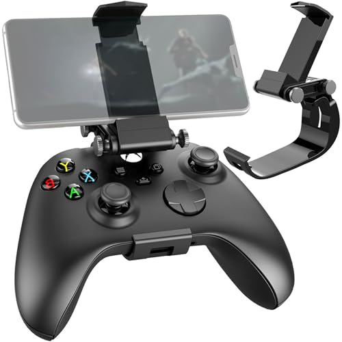 MINGZE Xbox Series X Controller Phone Mount Clip, Adjustable Mobile Gaming Clip Clamp Compatible with Xbox-Controller, Game Smartphone Mobile Halterung MINGZE Xbox Series X Controller Phone Mount Clip, Adjustable Mobile Gaming Clip Clamp Compatible with Xbox-Controller, Game Smartphone Mobile Halterung von MINGZE