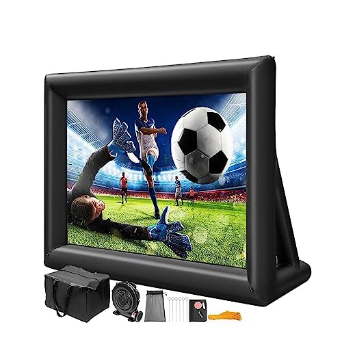 20 Fuß aufblasbare Projektionswand, dreischichtige Kinoleinwand mit Luftgebläse, 16:9 Heimkino for Camping, Hochzeit, Außenbereich,Verbessern Sie die Effizienz 20 Fuß aufblasbare Projektionswand, dreischichtige Kinoleinwand mit Luftgebläse, 16:9 Heimkino for Camping, Hochzeit, Außenbereich,Verbessern Sie die Effizienz von MINING