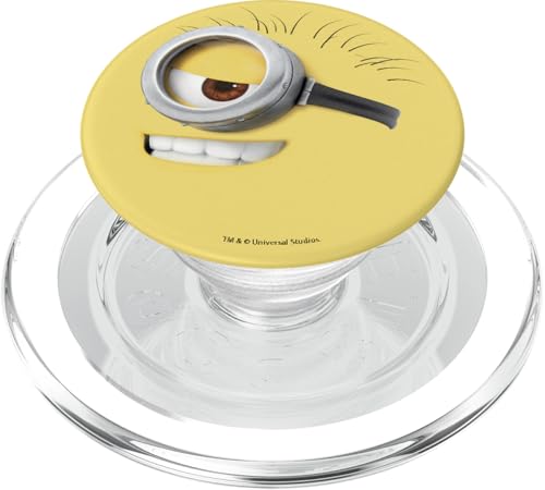 Despicable Me Minions Carl Smirk Face PopSockets PopGrip für MagSafe von MINIONS