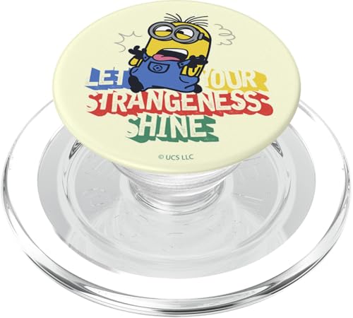 Despicable Me Minions Dave Let Your Strangeness Shine PopSockets PopGrip für MagSafe von MINIONS