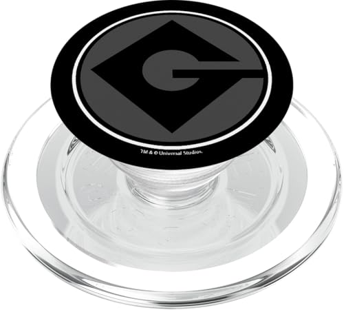 Despicable Me Minions Felonius Gru Logo PopSockets PopGrip für MagSafe von MINIONS