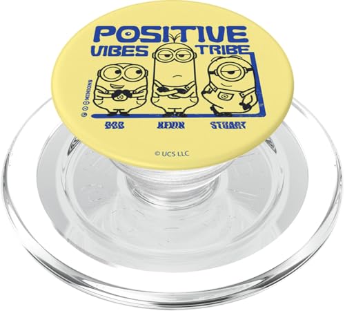 Despicable Me Minions Group Shot Yellow Positive Vibes Tribe PopSockets PopGrip für MagSafe Despicable Me Minions Group Shot Yellow Positive Vibes Tribe PopSockets PopGrip für MagSafe von MINIONS