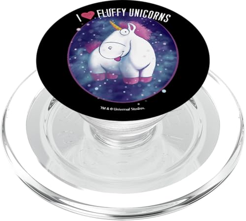 Despicable Me Minions I Love Fluffy Unicorns PopSockets PopGrip für MagSafe von MINIONS