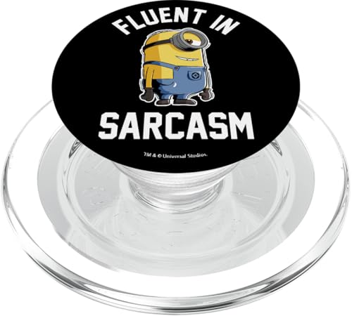 Despicable Me Minions Stuart Sarcasm PopSockets PopGrip für MagSafe von MINIONS