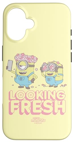 Minions Bob and Stuart Looking Fresh Selfie Hülle für iPhone 16 Minions Bob and Stuart Looking Fresh Selfie Hülle für iPhone 16 von MINIONS