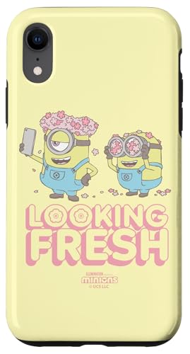 Minions Bob and Stuart Looking Fresh Selfie Hülle für iPhone XR von MINIONS