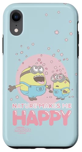 Minions Otto and Bob Sakura Blossoms Nature Makes Me Happy Hülle für iPhone XR Minions Otto and Bob Sakura Blossoms Nature Makes Me Happy Hülle für iPhone XR von MINIONS