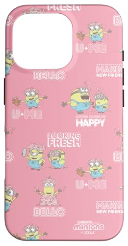 Minions Sakura All-Over Print With Stuart Otto Bob And Kevin Hülle für iPhone 16 Pro Minions Sakura All-Over Print With Stuart Otto Bob And Kevin Hülle für iPhone 16 Pro von MINIONS