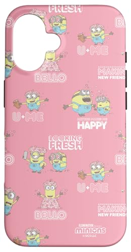 Minions Sakura All-Over Print With Stuart Otto Bob And Kevin Hülle für iPhone 16 Minions Sakura All-Over Print With Stuart Otto Bob And Kevin Hülle für iPhone 16 von MINIONS