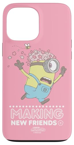 Minions Stuart and Bees Making New Friends Hülle für iPhone 13 Pro Max von MINIONS