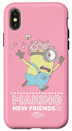 Minions Stuart and Bees Making New Friends Hülle für iPhone X/XS Minions Stuart and Bees Making New Friends Hülle für iPhone X/XS von MINIONS