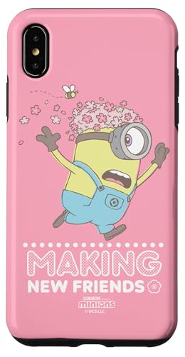 Minions Stuart and Bees Making New Friends Hülle für iPhone XS Max Minions Stuart and Bees Making New Friends Hülle für iPhone XS Max von MINIONS
