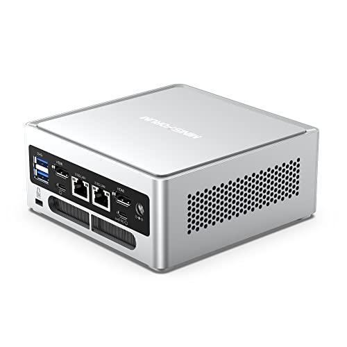 MINIS FORUM NAB6 Lite Mini PC, Intel Core i5-12600H 12 Kerne/16 Threads Prozessor bis zu 4,5 GHz, Intel Iris XE Grafik, 32 GB DDR4/512 GB PCIe4.0 SSD, Mini-Desktop-Computer, 2xHDMI/2xUSB-C von MINIS FORUM