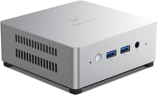 MINIS FORUM UN100L Mini PC, Intel 12th Gen Alder Lake- N100,8 GB LPDDR5 RAM 256 GB PCIe SSD, Desktop PC 4K Triple Display, 4xUSB Ports, Gigabit Ethernet, Business PC für Home-Server/Netzwerk Firewall MINIS FORUM UN100L Mini PC, Intel 12th Gen Alder Lake- N100,8 GB LPDDR5 RAM 256 GB PCIe SSD, Desktop PC 4K Triple Display, 4xUSB Ports, Gigabit Ethernet, Business PC für Home-Server/Netzwerk Firewall von MINIS FORUM
