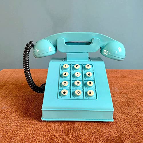 MINJING Retro Antik Telefon Schreibtisch Dekor, Klassisches altmodisches Telefonmodell für Zuhause Wohnzimmer Offic Decor Requisiten MINJING Retro Antik Telefon Schreibtisch Dekor, Klassisches altmodisches Telefonmodell für Zuhause Wohnzimmer Offic Decor Requisiten von MINJING
