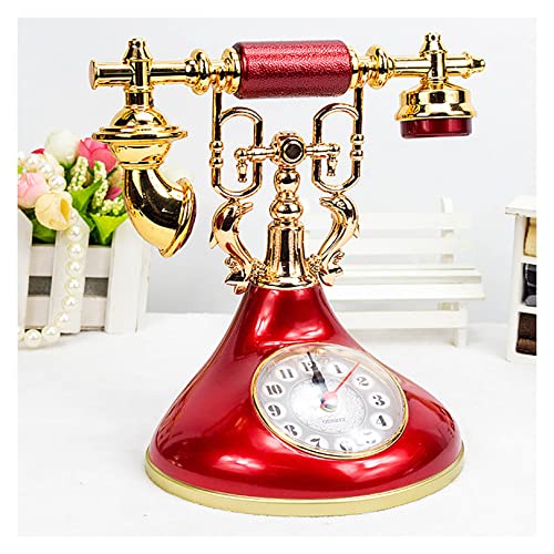 MINJING Telefondekoration, Schreibtischtelefon, groß, kreatives Retro, dekoratives Telefon, Handwerk, Retro, Zuhause, Bücherregal, Schreibtischdekoration MINJING Telefondekoration, Schreibtischtelefon, groß, kreatives Retro, dekoratives Telefon, Handwerk, Retro, Zuhause, Bücherregal, Schreibtischdekoration von MINJING