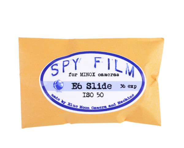 Minox 8x11mm Spy Film | 50 ISO Farbdiafilm (E6) mit 36 Aufnahmen von MINOX