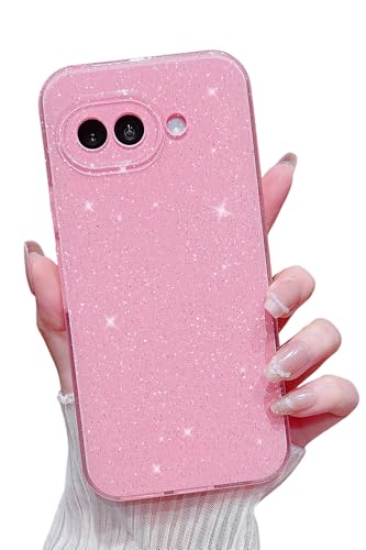 MINSCOSE Kompatibel mit Google Pixel 9a, niedlicher dünner Glitzer, stoßfest, glänzend, TPU, für Frauen und Mädchen, für Google 9a 6,3 Zoll, Rosa MINSCOSE Kompatibel mit Google Pixel 9a, niedlicher dünner Glitzer, stoßfest, glänzend, TPU, für Frauen und Mädchen, für Google 9a 6,3 Zoll, Rosa von MINSCOSE