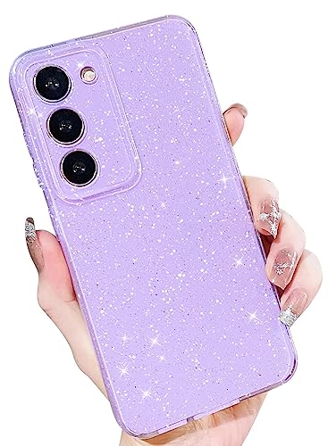 MINSCOSE Kompatibel mit Samsung Galaxy S23 5G Hülle, niedliche neonfarbene helle Farbe, glitzernd, dünn, dünn, stoßfest, Silikon, glitzernde Abdeckung für Damen und Mädchen, für Galaxy S23, 15,4 cm, von MINSCOSE