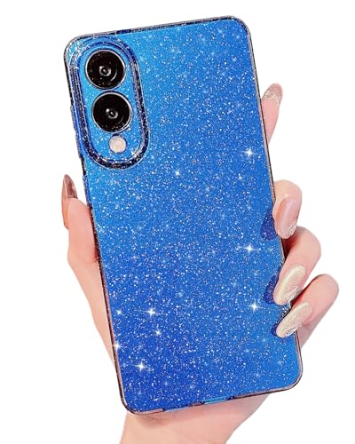 MINSCOSE Schutzhülle für Samsung Galaxy S25 Edge, niedlich, ästhetisch, glitzernd, dünn, dünn, stoßfest, weiches TPU, glitzernd, glänzend, für Damen und Mädchen, 17 cm, Dunkelblau MINSCOSE Schutzhülle für Samsung Galaxy S25 Edge, niedlich, ästhetisch, glitzernd, dünn, dünn, stoßfest, weiches TPU, glitzernd, glänzend, für Damen und Mädchen, 17 cm, Dunkelblau von MINSCOSE
