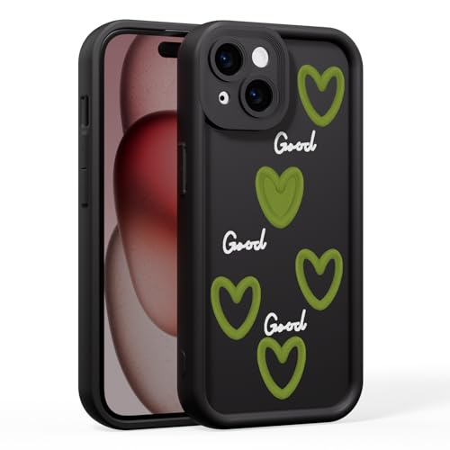 MINUUISCT Handyhülle für Samsung Galaxy A56 5G Hülle mit Kameraschutz, stoßfestes Silikon-Cover, Cartoon-Design, weiche schützende Handytasche für Damen & Mädchen,Schwarz_DH06 MINUUISCT Handyhülle für Samsung Galaxy A56 5G Hülle mit Kameraschutz, stoßfestes Silikon-Cover, Cartoon-Design, weiche schützende Handytasche für Damen & Mädchen,Schwarz_DH06 von MINUUISCT