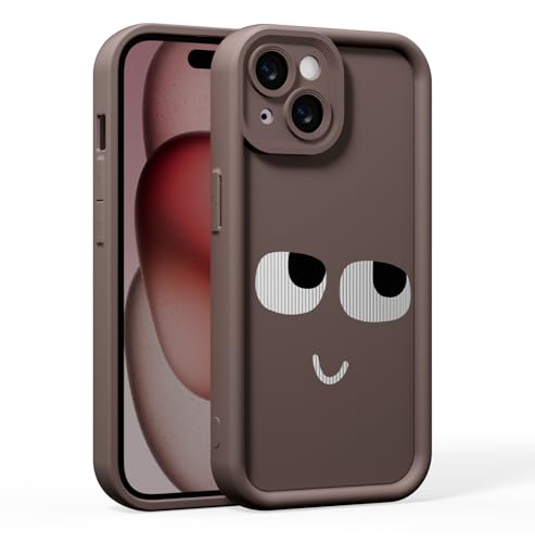 MINUUISCT Handyhülle für iPhone 16e Hülle mit Kameraschutz, stoßfestes Silikon-Cover, Cartoon-Design, weiche schützende Handytasche für Damen & Mädchen, Kaffee_DD05 MINUUISCT Handyhülle für iPhone 16e Hülle mit Kameraschutz, stoßfestes Silikon-Cover, Cartoon-Design, weiche schützende Handytasche für Damen & Mädchen, Kaffee_DD05 von MINUUISCT