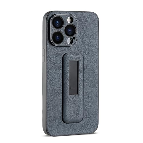MINUUISCT Hülle für iPhone 12 Pro Max, Handyhülle mit Silikon Fingerband Ständer Griff, TPU PC Stoßfest Kratzfest iPhone 12 Pro Max Case-Schwarz MINUUISCT Hülle für iPhone 12 Pro Max, Handyhülle mit Silikon Fingerband Ständer Griff, TPU PC Stoßfest Kratzfest iPhone 12 Pro Max Case-Schwarz von MINUUISCT
