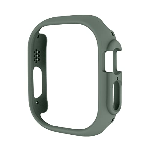 MINUUISCT Kompatibel mit Apple Watch 4/5/6/SE 40MM Hülle, ultradünnes Hart-PC-Stoßgehäuse, Rundum-Kantenschutzrahmen [KEIN Displayschutz] für iWatch-Zubehör, Khaki von MINUUISCT