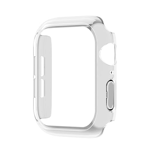 MINUUISCT Kompatibel mit Apple Watch Series 10 46MM Hülle, ultradünnes Hart-PC-Stoßgehäuse, Rundum-Schutzrahmen [KEIN Displayschutz] für iWatch-Zubehör, transparent von MINUUISCT