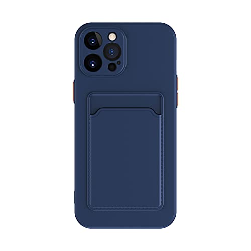 MINUUISCT für iPhone 16 Pro Max Hülle – Weiche TPU Geldbörsen-Handyhülle mit integriertem Kartenfach | Stoßfeste Schutzhülle | Kratzfestes Schlankes Design, Silikon-Handyhülle, Blau MINUUISCT für iPhone 16 Pro Max Hülle – Weiche TPU Geldbörsen-Handyhülle mit integriertem Kartenfach | Stoßfeste Schutzhülle | Kratzfestes Schlankes Design, Silikon-Handyhülle, Blau von MINUUISCT