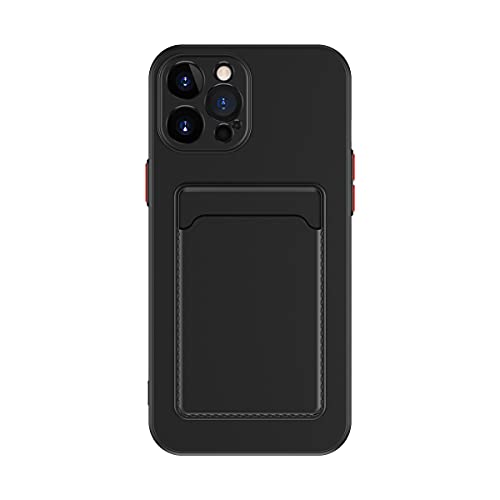 MINUUISCT für iPhone 16E Hülle – Weiche TPU Geldbörsen-Handyhülle mit integriertem Kartenfach | Stoßfeste Schutzhülle | Kratzfestes Schlankes Design,Schwarz MINUUISCT für iPhone 16E Hülle – Weiche TPU Geldbörsen-Handyhülle mit integriertem Kartenfach | Stoßfeste Schutzhülle | Kratzfestes Schlankes Design,Schwarz von MINUUISCT