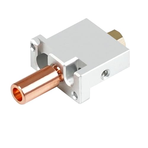 V400 3D-Drucker Hotend-Düse V6-Modul 3-in-1-Extruderteile Wärmeblock Edelstahlkehle Kupferplattiert Druckkopf Messing unverwechselbar von MIQNQWUK