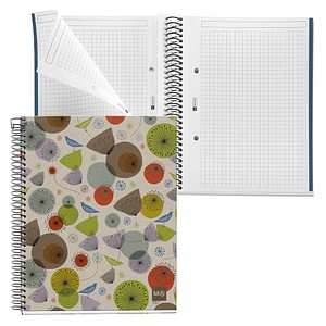 MIQUELRIUS Collegeblock Eco Desgin 4 kariert DIN A5 Innenrand MIQUELRIUS Collegeblock Eco Desgin 4 kariert DIN A5 Innenrand von MIQUELRIUS